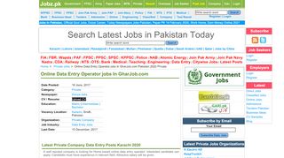 
                            3. Online Data Entry Operator jobs In GharJob.com 2019 Job . ...