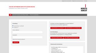 
                            7. Online-Datenbank Berufsfelderkundung / Kreis Soest