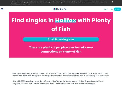 
                            3. Online Dating in Halifax for Free - POF.com