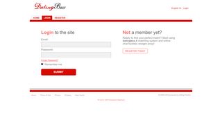 
                            11. Online dating with DatingBox - Login