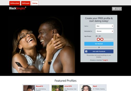 
                            10. Online Dating with SA Reunited BlackSingles's Personal Ads - Home ...