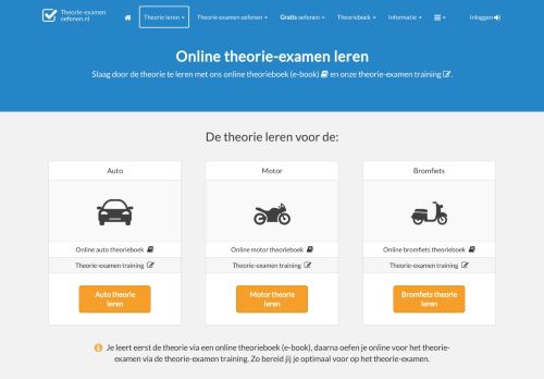 
                            12. Online de theorie leren voor het theorie-examen