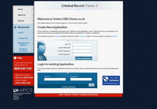 
                            11. Online Disclosure Checks - User Login