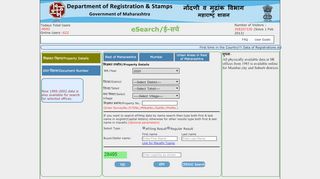 
                            2. Online Document Search.......Department of Registration and Stamps