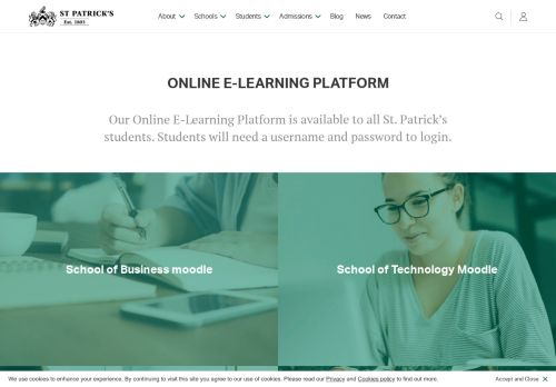 
                            5. Online E-Learning Platform - St Patrick's College