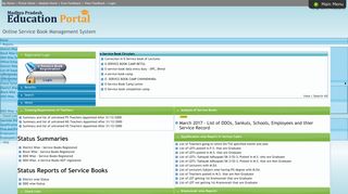 
                            1. Online e-Service Book-Madhya Pradesh Education Portal