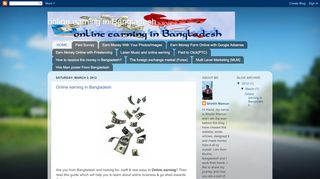 
                            8. online earning in Bangladesh