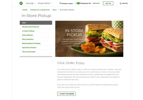 
                            3. Online Easy Ordering | Deli | Publix Super Markets