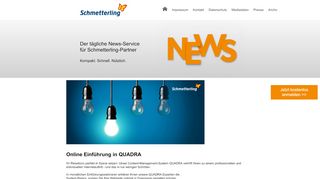 
                            9. Online Einführung in QUADRA - Schmetterling International GmbH ...