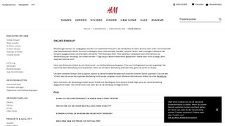 
                            7. Online-Einkauf - H&M