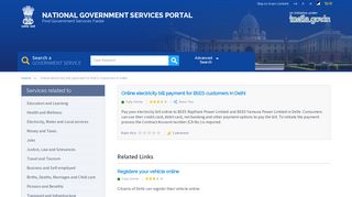 
                            10. Online electricity bill payment for BSES customers in Delhi | National ...