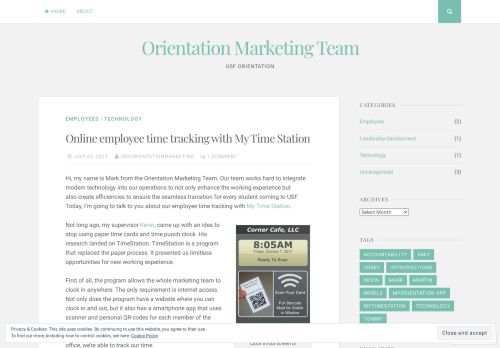 
                            8. Online employee time tracking with My Time Station – Orientation ...