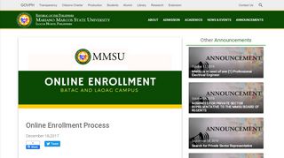 
                            4. Online Enrollment Process - Mariano Marcos State University