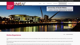 
                            5. Online Experience - University of South Wales Online