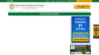 
                            8. Online Fee Payment - DPSGV