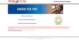 
                            1. Online Fee Payment - IIS Windows Server - Union Bank of India