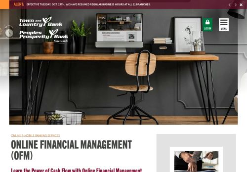 
                            10. Online Financial Management (OFM) | Town and Country Bank ...