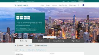 
                            11. Online Flight Booking | Airfare | Singapore - Cathay Pacific