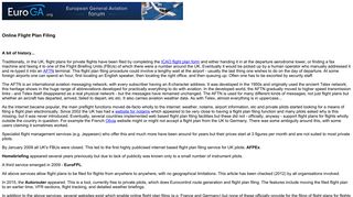 
                            7. Online Flight Plan Filing