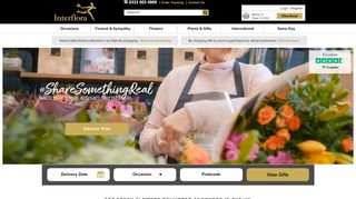 
                            5. Online Flower Delivery - Send Flowers with Interflora