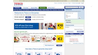 
                            3. Online Food Shopping | Food Delivery | Tesco Groceries - Tesco.ie