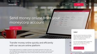 
                            4. Online Foreign Exchange Account | moneycorp