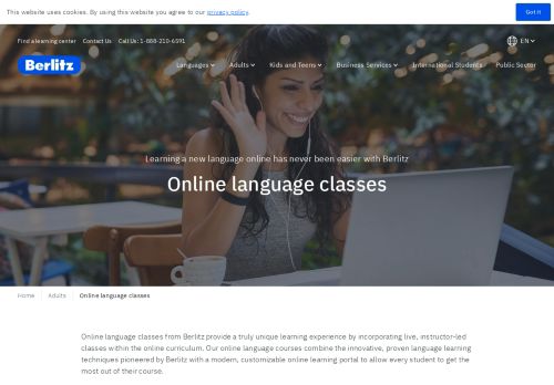 
                            9. Online Foreign Language Classes | Berlitz Virtual Classroom