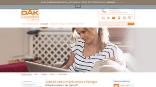 
                            11. Online-Formulare der Krankenkasse | DAK-Gesundheit