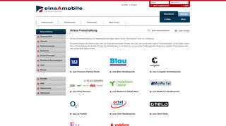 
                            7. Online Freischaltung - einsAmobile