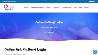 
                            5. Online Gallery Login - Original Works