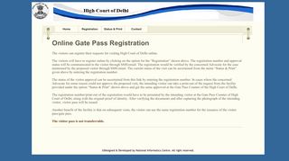 
                            11. Online Gate Pass Registration