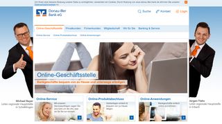 
                            8. Online-Geschäftsstelle - Donau-Iller Bank eG