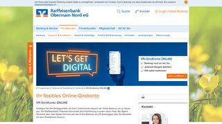 
                            5. Online-Girokonto - Raiffeisenbank Obermain Nord eG