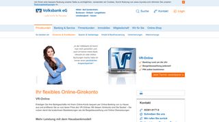 
                            4. Online-Girokonto - Volksbank eG, Seesen myvoba