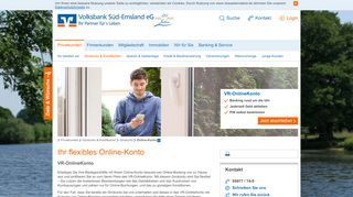 
                            2. Online-Girokonto - Volksbank Süd Emsland eG