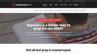 
                            4. Online - GMAT - Manhattan Prep