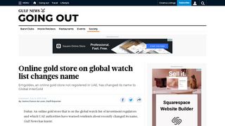 
                            4. Online gold store on global watch list changes name - Gulf News