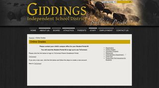 
                            4. Online Grades – Parents – Giddings Independent School District