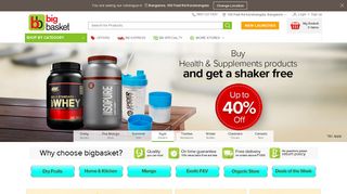 
                            2. Online Grocery Shopping and Online Supermarket in India - bigbasket