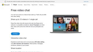 
                            12. Online Group Video Chat | Free Video Conference | Skype