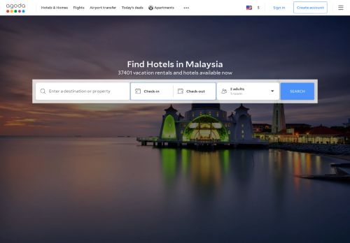 
                            2. Online hotel reservations for Hotels in Malaysia - Agoda