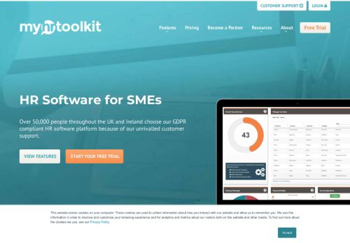 
                            1. Online HR Software | myhrtoolkit - for SMEs | Holidays, Absence and ...