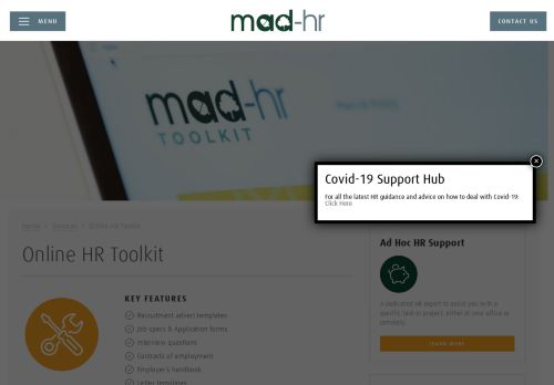 
                            7. Online HR Toolkit - MAD-HR
