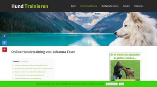 
                            1. Online Hundetraining Johanna Esser: Der 12-Wochen Kurs Im ...
