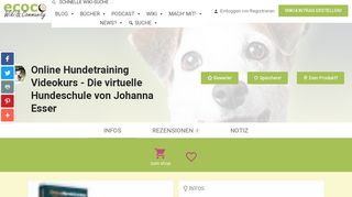 
                            9. Online Hundetraining Videokurs - Die virtuelle Hundeschule von ...