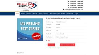 
                            9. Online IAS Test Series 2019, IAS Online Test, UPSC Mock Test, IAS ...