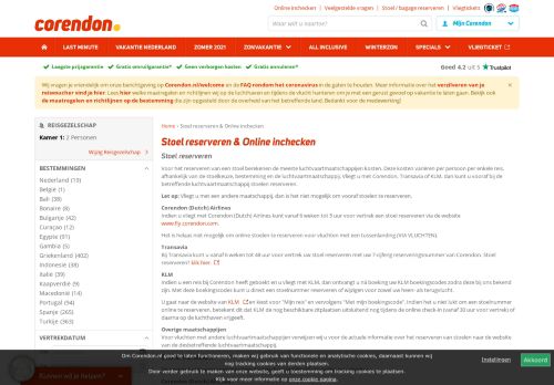 
                            4. Online Inchecken | Corendon