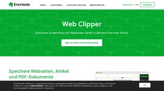 
                            4. Online-Inhalte mit dem Web Clipper erfassen und speichern | Evernote