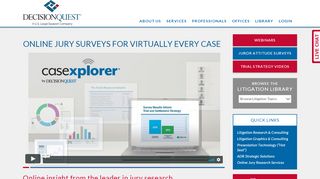 
                            10. Online Jury Surveys for Your Next Case - DecisionQuest