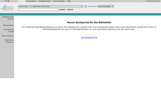 
                            3. Online-Katalog der Bibliothek der Frankfurt University of ... - OPAC